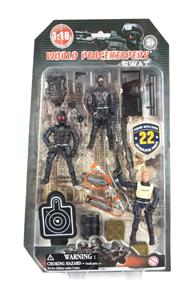 S.W.A.T. Action Figur 3-pack Type C 1:18 -2