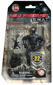 S.W.A.T. Action Figur Model A 1:18 -2