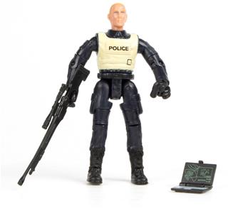 S.W.A.T. Action Figur Model C 1:18 