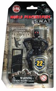 S.W.A.T. Action Figur Model D 1:18 -2