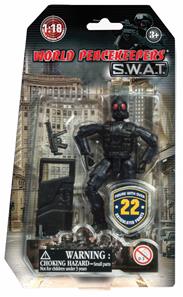 S.W.A.T. Action Figur Model D 1:18 -2