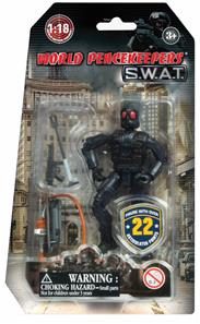 S.W.A.T. Action Figur Model E 1:18 -2