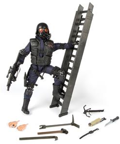 S.W.A.T. Rear Guard Politi Action Figur Delux pakke 30,5cm