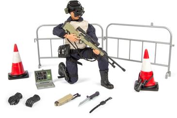 S.W.A.T. Sniper Politi Action Figur Delux pakke 30,5cm