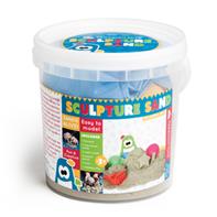Sandskulpturer (1300g formbart sand og borg forme)