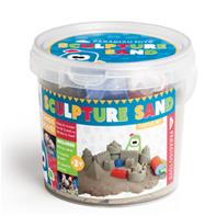 Sandskulpturer - 900g formbart legesand + borgforme