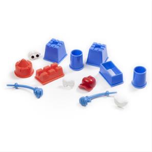 Sandskulpturer - 900g formbart legesand + borgforme-3