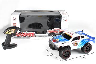 Savage Fjernstyret Truggy 1:16 2.4G, Hvid-2