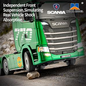 Scania 770 S V8 Fjernstyret Lastbil 1:18 19CH 2.4G-10