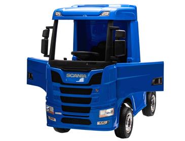 Scania R EL lastbil til børn m/4xMotor, 2.4G, Lædersæde, Gummihjul-5