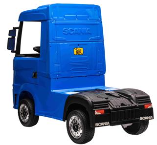 Scania R EL lastbil til børn m/4xMotor, 2.4G, Lædersæde, Gummihjul-9