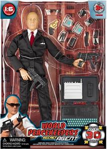 Secret Agent Figur 30,5cm med tilbehør (Model B)-2