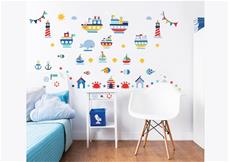 Sejlbåde Wallstickers