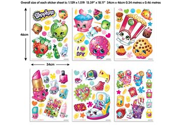 Shopkins Wallstickers-2