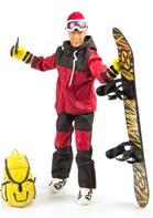 Snowboarder Action Figur med tilbehør 30,5cm
