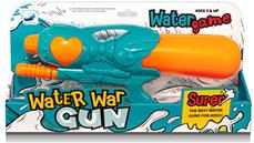 Space Vandpistol med Pumpe 33 cm – Orange/Turkis