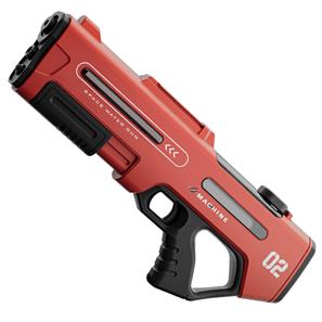 Space Water Gun - Elektrisk Vandpistol med Dobbelt Vandstråle – Rød