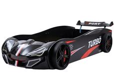 Speedy 4WD Bilseng med LED-Lys, Sort