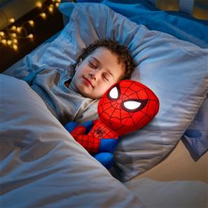 Spiderman 2-i-1 Natlampe Bamse