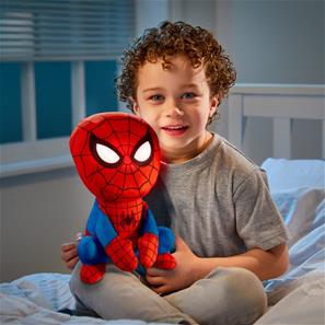 Spiderman 2-i-1 Natlampe Bamse-4