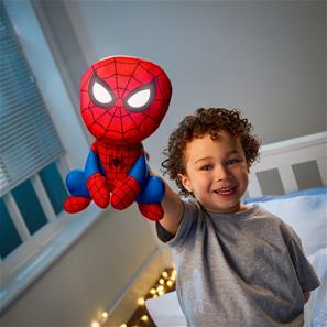 Spiderman 2-i-1 Natlampe Bamse-5