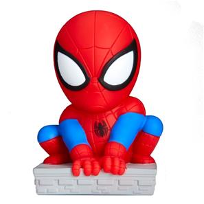 Spiderman 2i1 Natlampe og lygte Figur