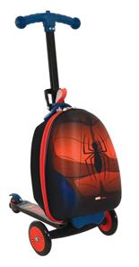Spiderman 3-i-1 Løbehjul og Kuffert-11