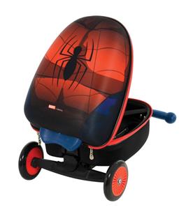 Spiderman 3-i-1 Løbehjul og Kuffert-4