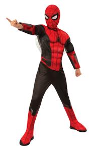 Spiderman Far From Home Deluxe Kostume (3-7 år) Sort