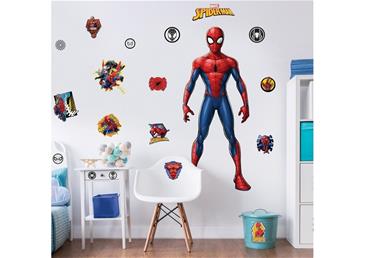 Spiderman Kæmpe Figur Wallsticker