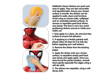 Spiderman Kæmpe Figur Wallsticker-4