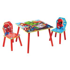Spiderman og Marvel venner bord med stole-6