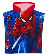 Spiderman Poncho badehåndklæde med hætte - Fast dry