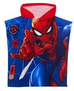 Spiderman Poncho badehåndklæde med hætte - Fast dry