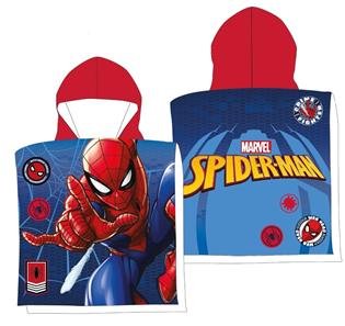 Spiderman Poncho badehåndklæde med hætte - Fast dry-5