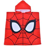 Spiderman Poncho badehåndklæde med hætte