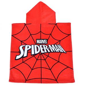 Spiderman Poncho badehåndklæde med hætte-2