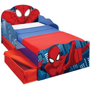 Spiderman Seng m/opbevaring (140cm)-4