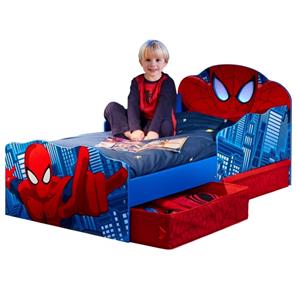 Spiderman Seng m/opbevaring (140cm)-6