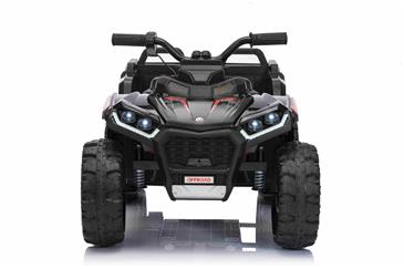 Sport EL-ATV 22,2V med 6-hjul, lithium, Lædesæde, Gummi Sort-3