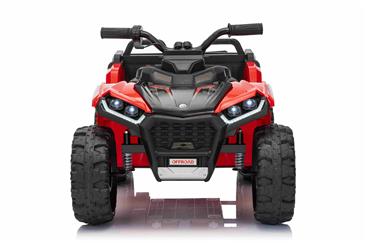 Sport EL-ATV 22,2V med 6-hjul, lithium, Lædesæde, Gummi Rød-5