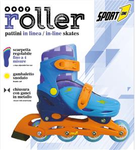  Sport1 ''Easy Roller'' Blå inliners Rulleskøjter til børn str. 31-42-3