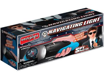Spy Master Navigationslygte med kompass til børn-2
