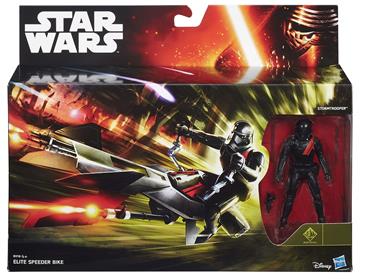  Star Wars Elite Speeder Bike fartøj og Stormtrooper figur-2