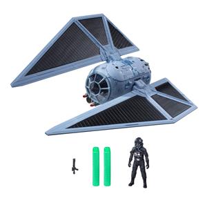  Star Wars Nerf Rogue One Tie Fighter inkl. figther Pilot 9,5cm