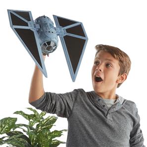  Star Wars Nerf Rogue One Tie Fighter inkl. figther Pilot 9,5cm-3