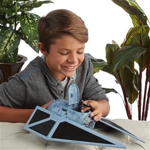  Star Wars Nerf Rogue One Tie Fighter inkl. figther Pilot 9,5cm-6