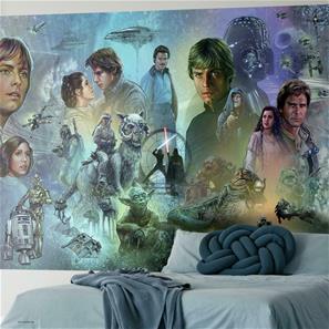 Star Wars Original Trilogy Tapet 320 x 183 cm