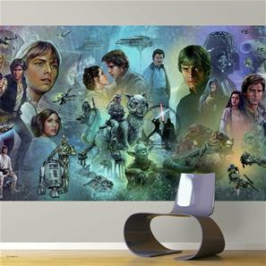 Star Wars Original Trilogy Tapet 320 x 183 cm-2