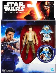  Star Wars Poe Dameron figur Armour Pack 9,5cm-2